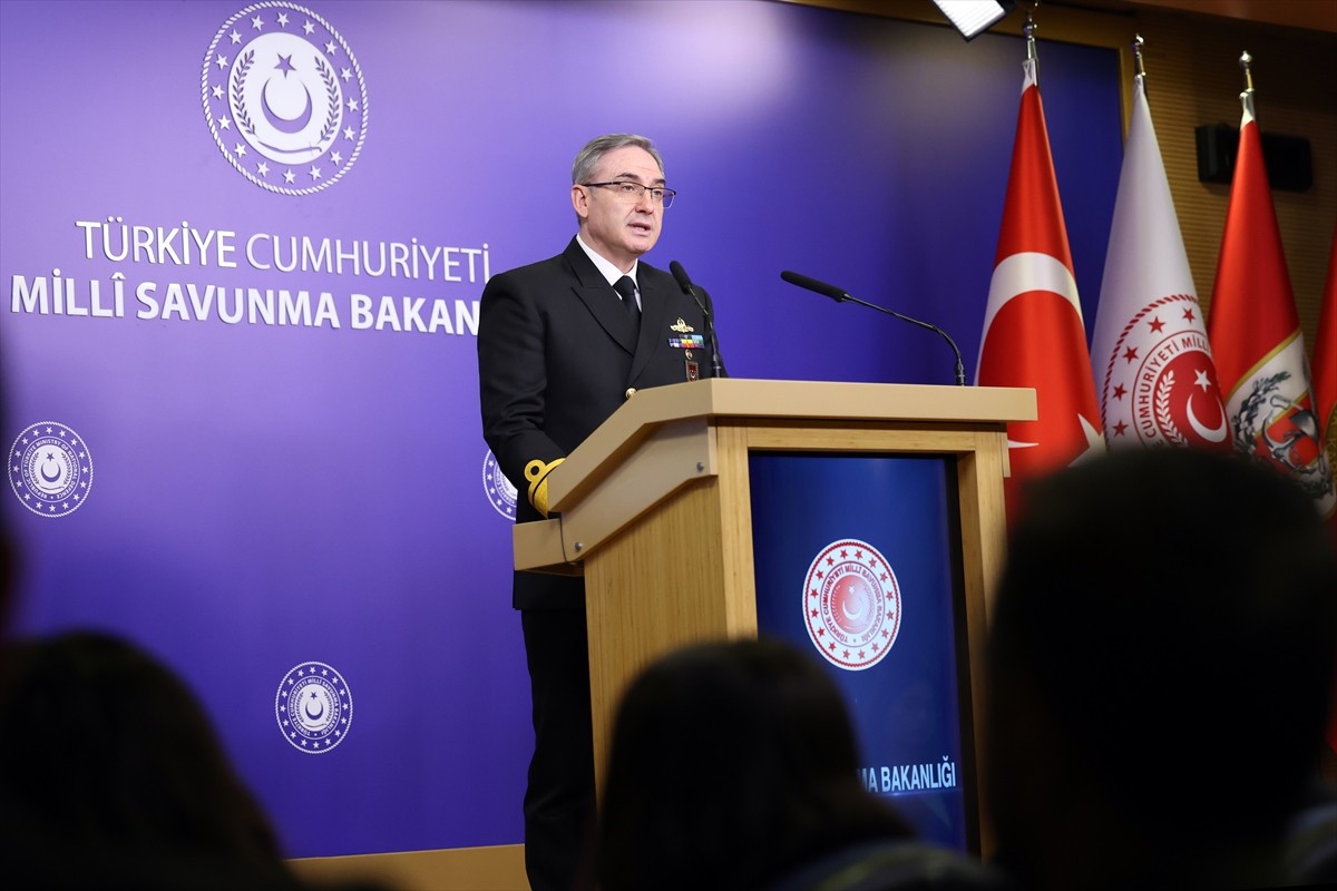 Milli Savunma Bakanlığı (MSB) Basın-Halkla İlişkiler Müşaviri ve Bakanlık Sözcüsü Tuğamiral Zeki...