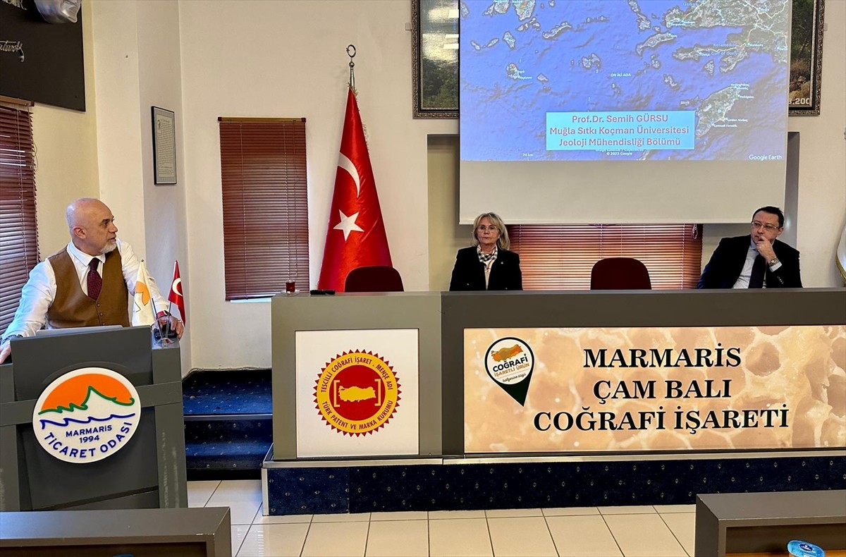 Muğla Sıtkı Koçman Üniversitesi Jeoloji Mühendisliği Bölüm Başkanı Prof. Dr. Semih Gürsu...