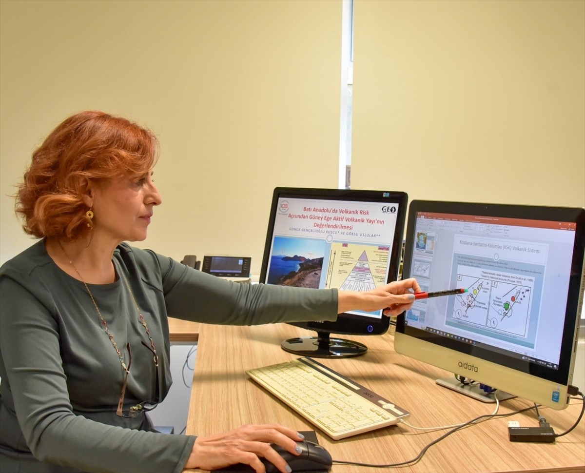 Muğla Sıtkı Koçman Üniversitesi Jeoloji Mühendisliği Bölümü Öğr. Üyesi Prof. Dr. Gonca Kuşcu, Ege...