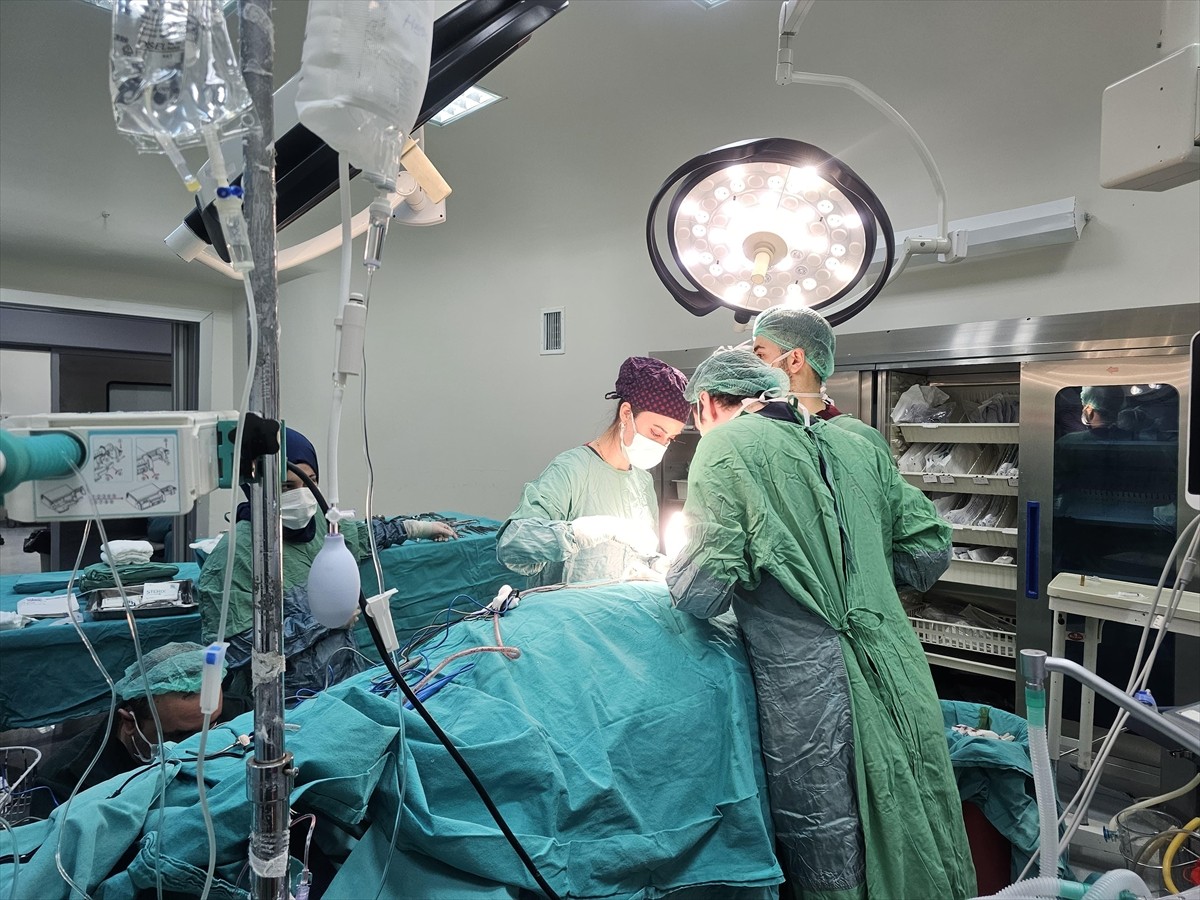 Muş'ta annesini götürdüğü devlet hastanesinde doktorun dudağındaki yarayı fark etmesi üzerine...