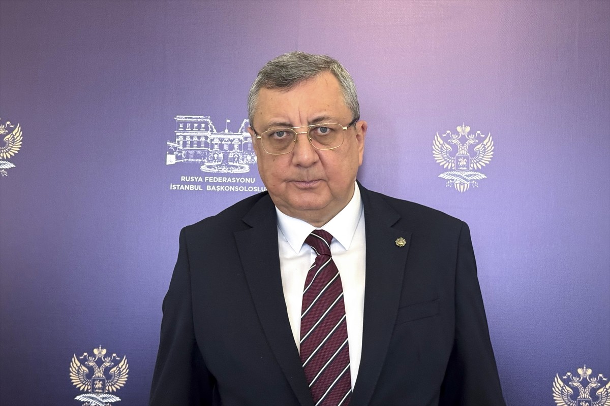 Rusya'nın İstanbul Başkonsolosu Andrey Buravov, başkonsoloslukta güncel meselelere ilişkin...