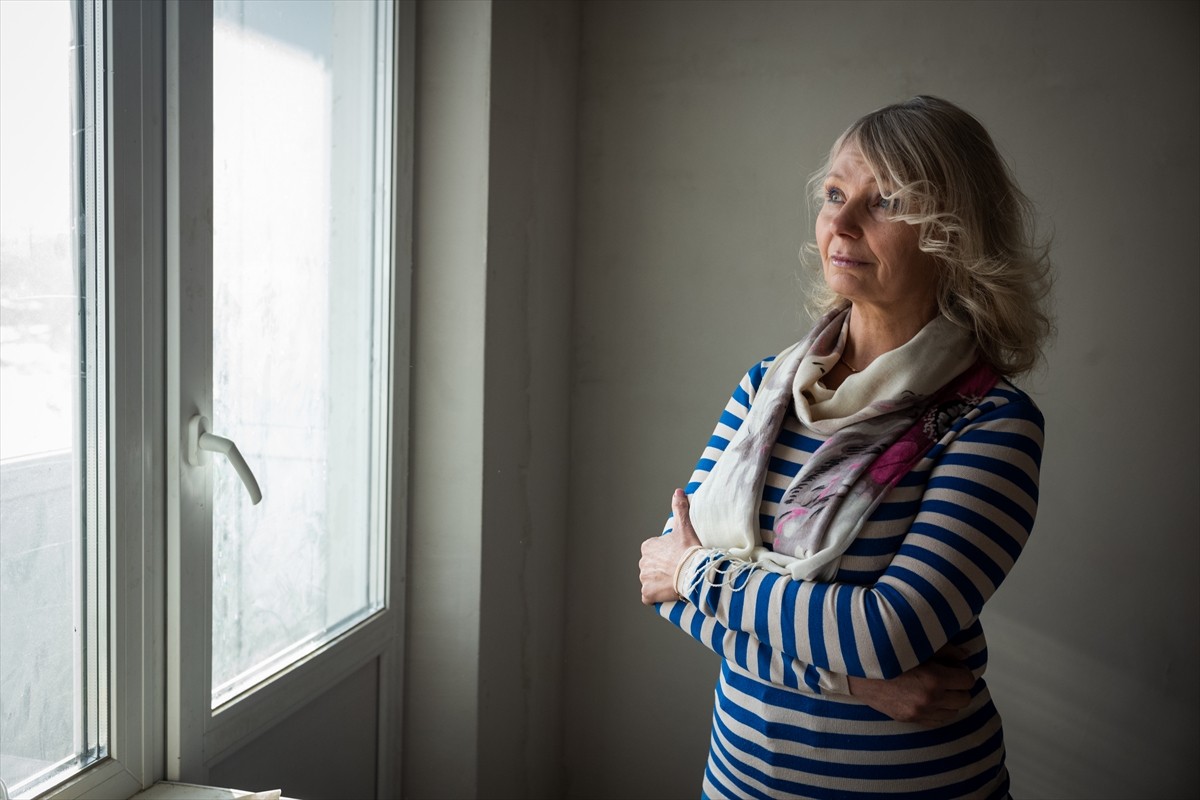 Rusya-Ukrayna Savaşı'nın başladığı 24 Şubat 2022'de Anadolu Ajansı (AA) foto muhabiri Wolfgang...