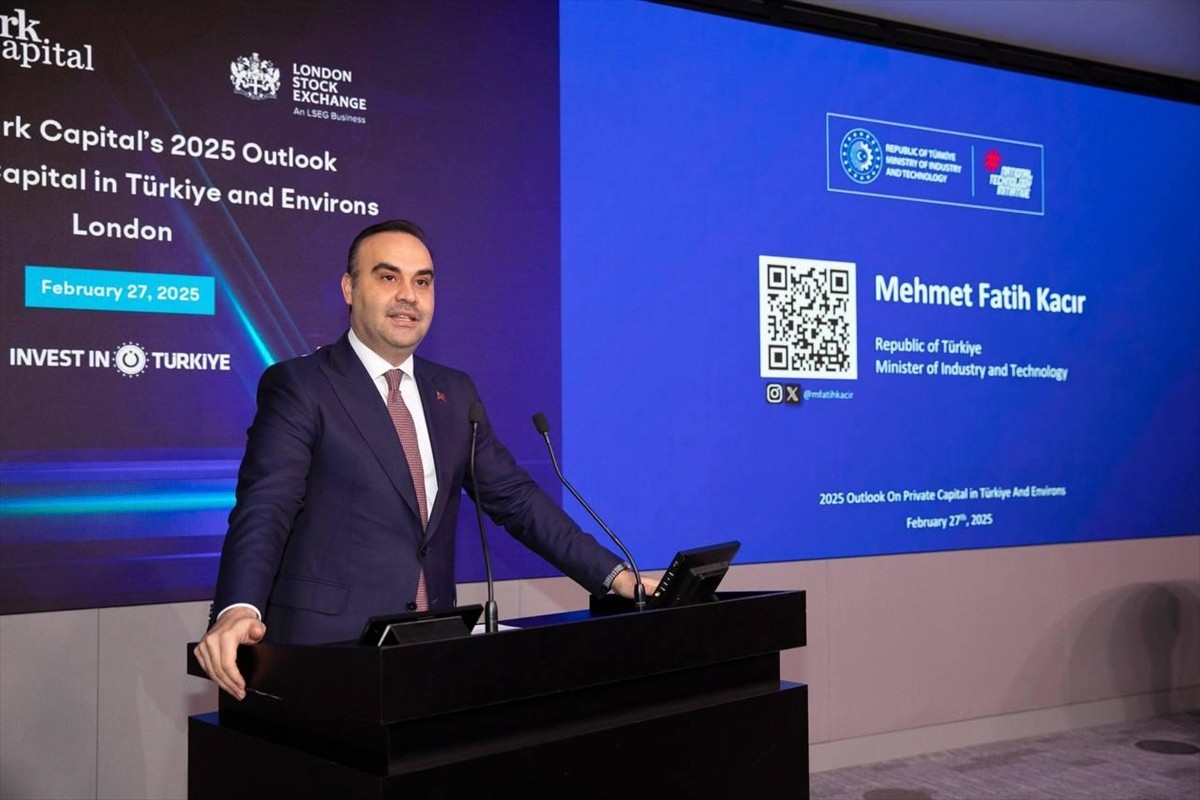 Sanayi ve Teknoloji Bakanı Mehmet Fatih Kacır, Globalturk Capital tarafından düzenlenen "Türkiye...