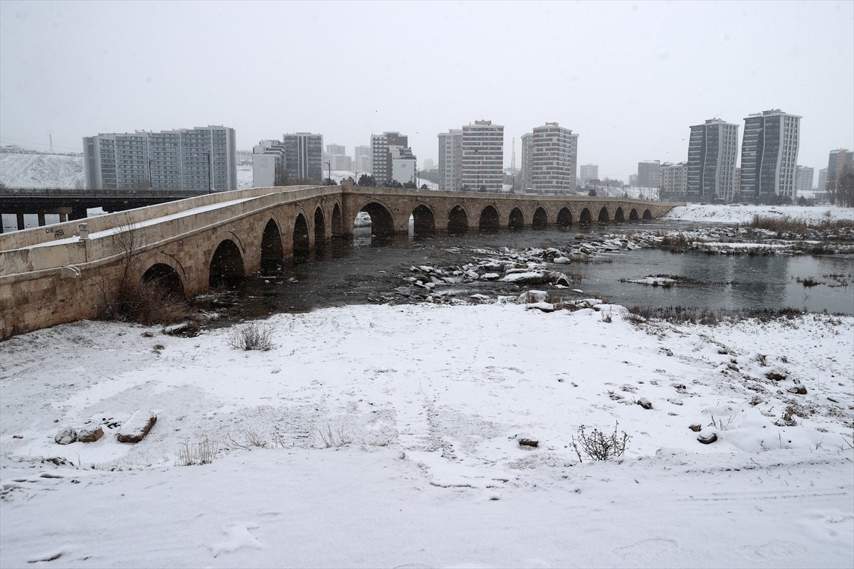 Sivas'ta sabah saatlerinde başlayan kar yağışı etkisini sürdürüyor. Kar yağışının ardından...