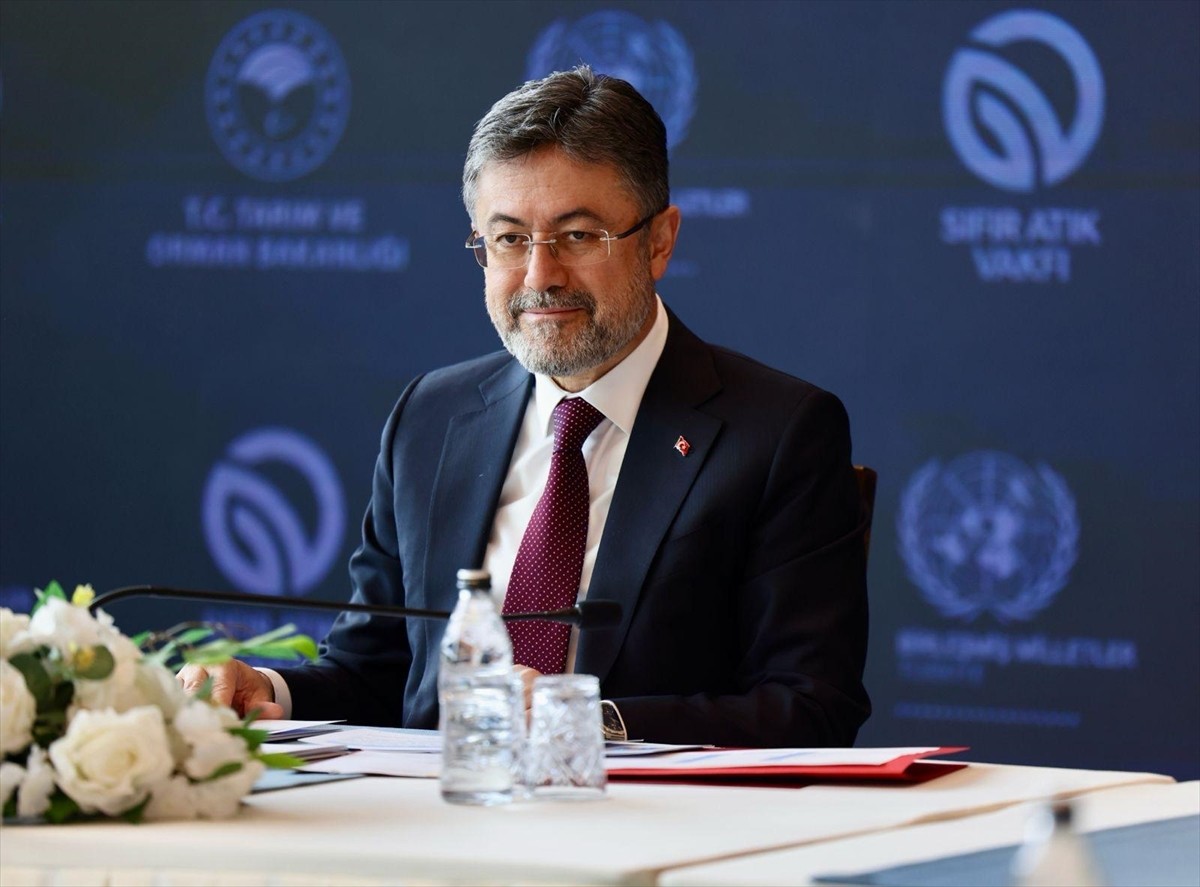 Tarım ve Orman Bakanı İbrahim Yumaklı, Birleşmiş Milletler (BM) Türkiye ve Sıfır Atık Vakfı...