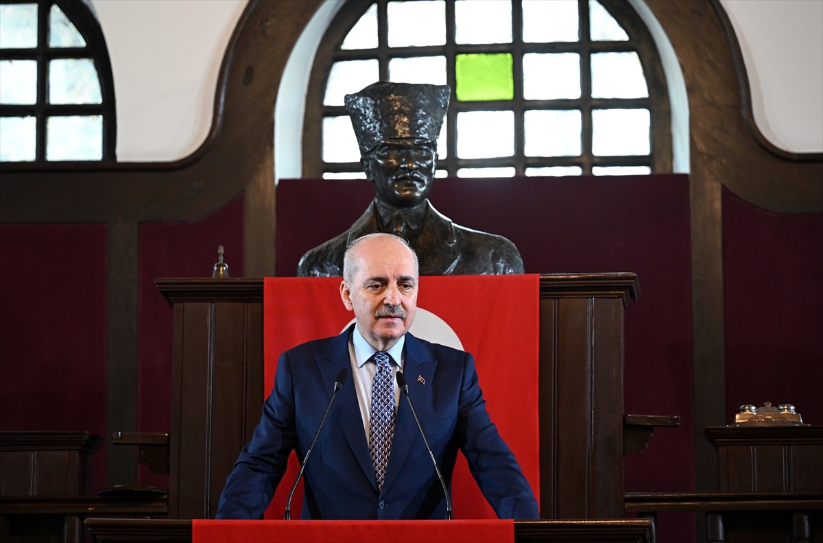 TBMM Başkanı Numan Kurtulmuş, Gençlik ve Spor Bakanlığı tarafından Birinci Meclis Genel Kurul...