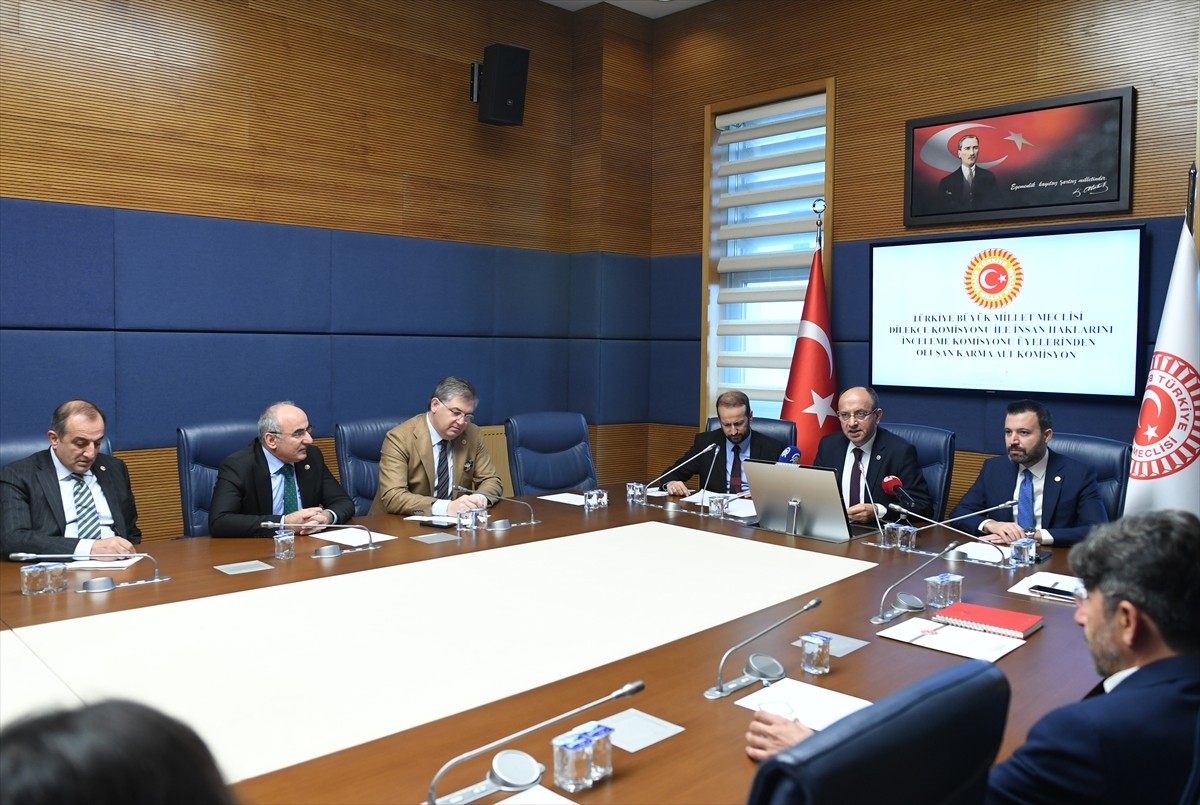 TBMM Dilekçe Komisyonu ile İnsan Haklarını İnceleme Komisyonu üyelerinden oluşan ve Kamu...