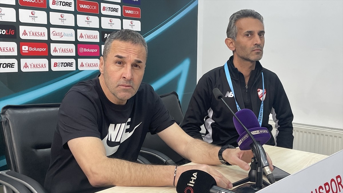 Trendyol 1. Lig'in 25. haftasında Geosis Boluspor ile konuk ettiği Amed Sportif Faaliyetler...