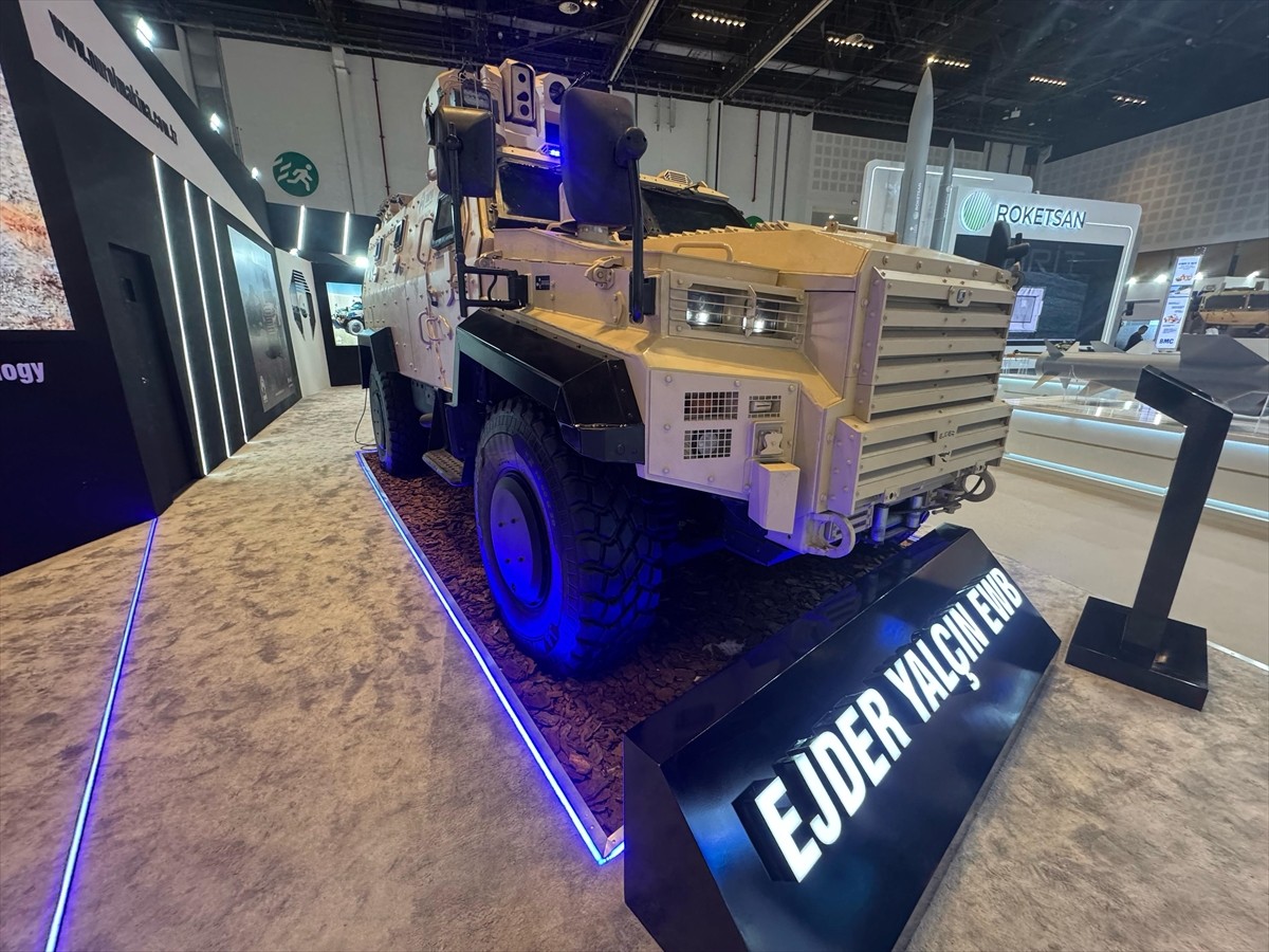 Türk savunma sanayisi bünyesinde geliştirilen en yeni zırhlı araçlardan Ejder Yalçın'ın uzatılmış...