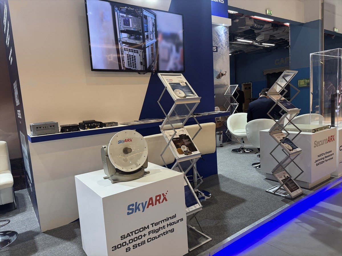 Türk savunma sanayisi bünyesinde geliştirilen güvenli haberleşme çözümleri "misyon uçaklarıyla"...