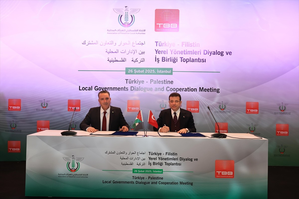 Türkiye Belediyeler Birliği (TBB) ve Filistin Yerel Yönetimler Birliği (APLA) arasında iki ülkenin...