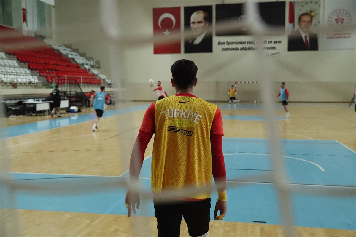 A Milli Futsal Takımı, 2026 Avrupa Futsal Şampiyonası Grup Elemeleri 4'üncü maçında Erzincan'da...