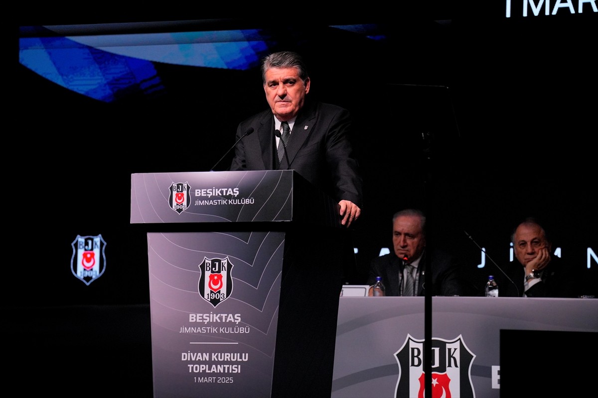 Beşiktaş Kulübü Divan Kurulunun 2024 yılı 3. olağan toplantısı İstanbul Lütfi Kırdar Kongre ve...