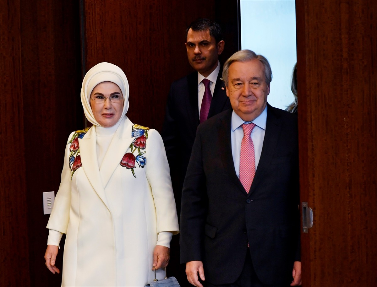 Birleşmiş Milletler (BM) Sıfır Atık Yüksek Düzeyli Şahsiyetler Danışma Kurulu Başkanı Emine...