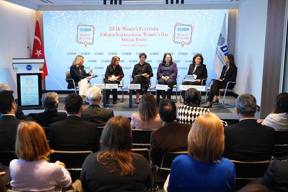Dış Ekonomik İlişkiler Kurulu (DEİK) Kadın Platformu tarafından 8 Mart Dünya Kadınlar Günü...