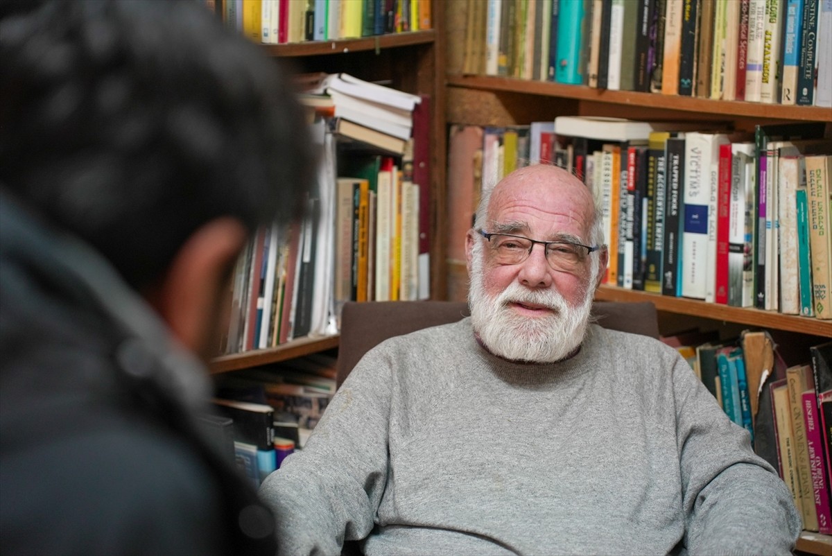 Ev Yıkımlarına Karşı İsrail Komitesi (ICAHD) Başkanı İsrailli Antropolog Jeff Halper, Gazze'deki...