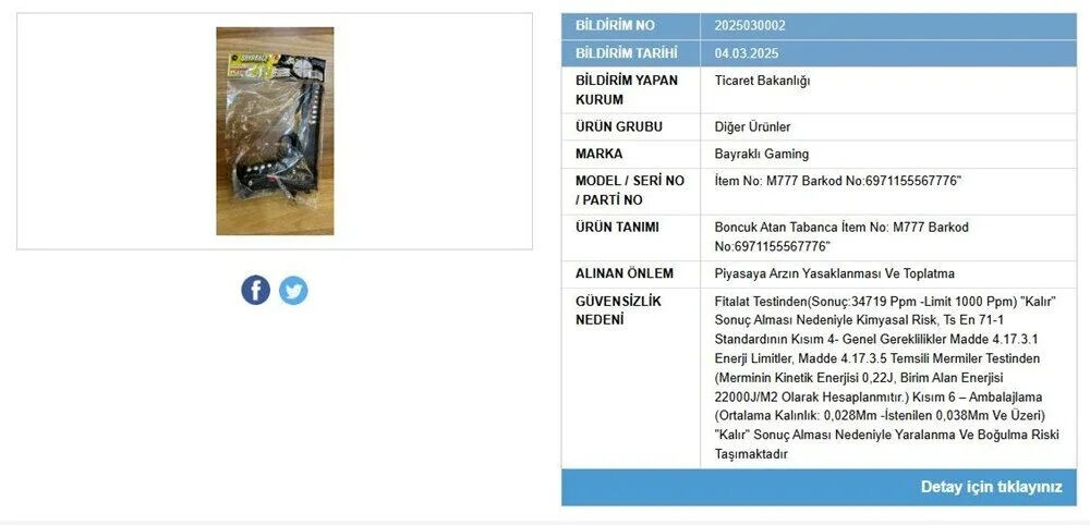 Evinde o oyuncaklardan olan hemen çöpe atsın! Çocuğunuzun sağlığı tehlikede olabilir