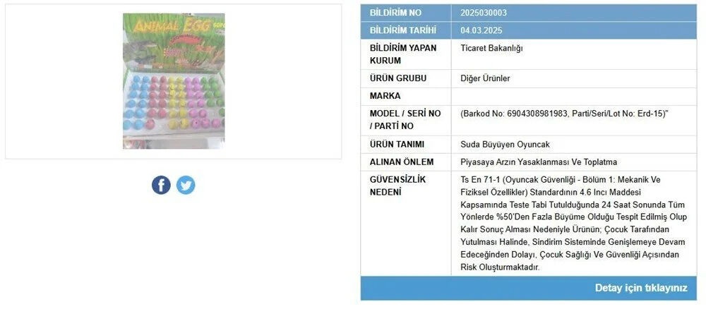 Evinde o oyuncaklardan olan hemen çöpe atsın! Çocuğunuzun sağlığı tehlikede olabilir