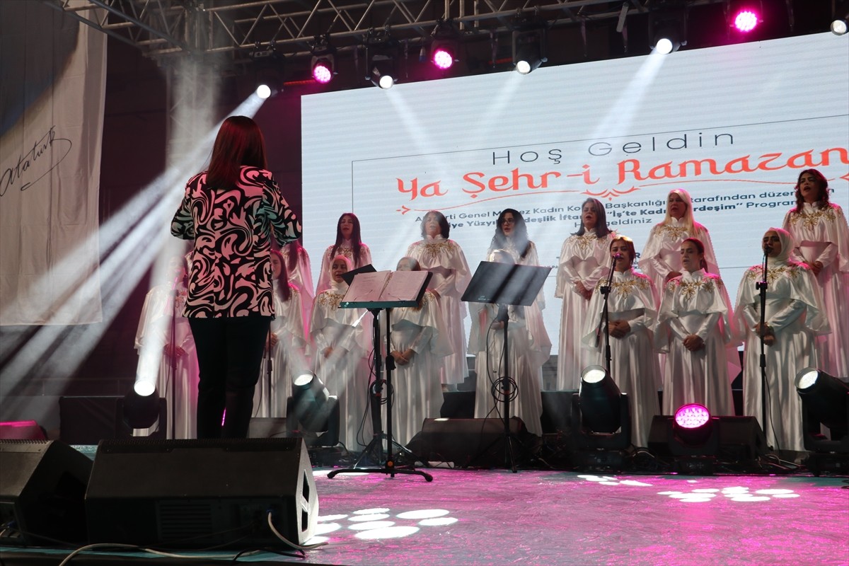 Hatay'da, Antakya Merkez Kapalı Spor Salonu'nda "Türkiye Yüzyılı Kardeşlik İftarı" programı...