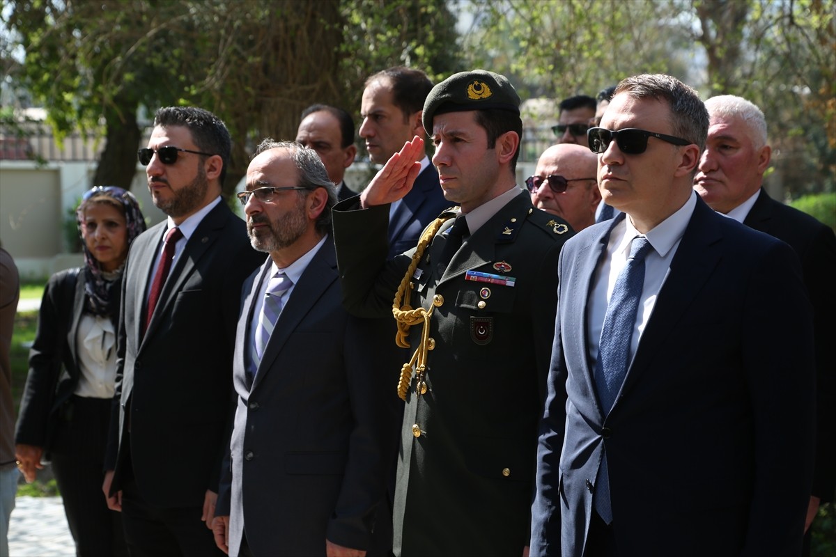 Irak'ın başkenti Bağdat'taki Türk Şehitliği'nde, 18 Mart Şehitleri Anma Günü ve Çanakkale...