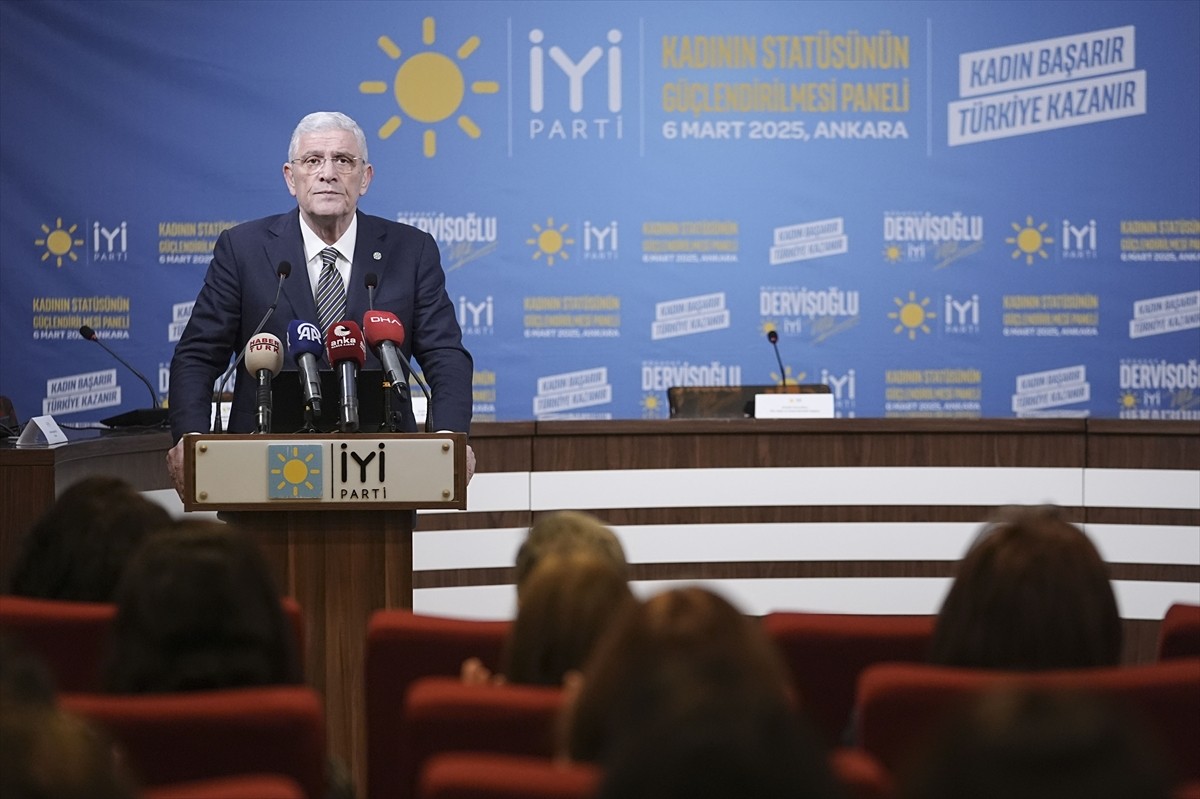 İYİ Parti Genel Başkanı Müsavat Dervişoğlu, 8 Mart Dünya Kadınlar Günü dolayısıyla parti genel...