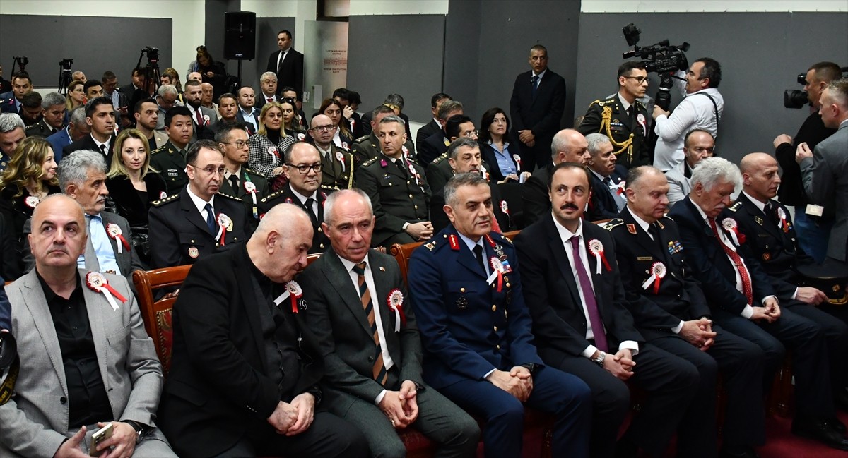 Kuzey Makedonya'da, Büyük Önder Gazi Mustafa Kemal Atatürk'ün Manastır Askeri İdadisi'nden...