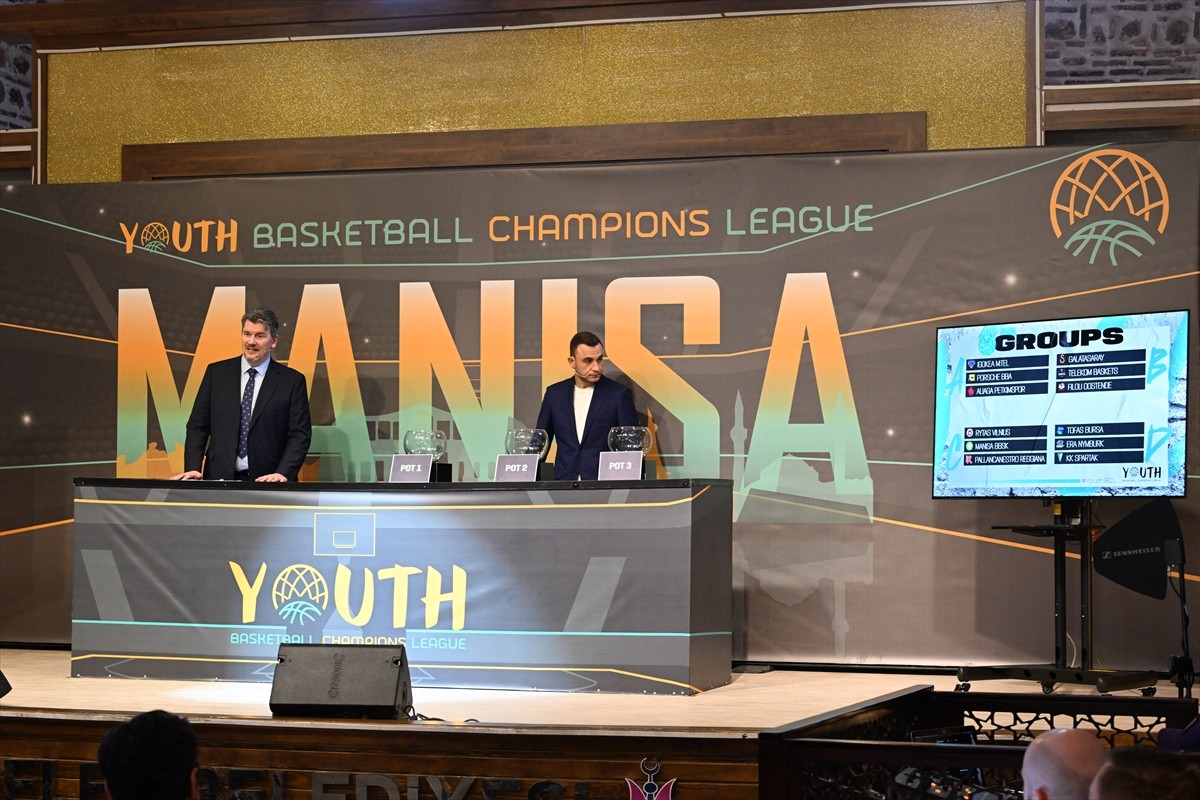 Manisa'da 22-27 Nisan'da düzenlenecek ve 8 ülkeden 12 takımın yer alacağı Gençler Basketbol...