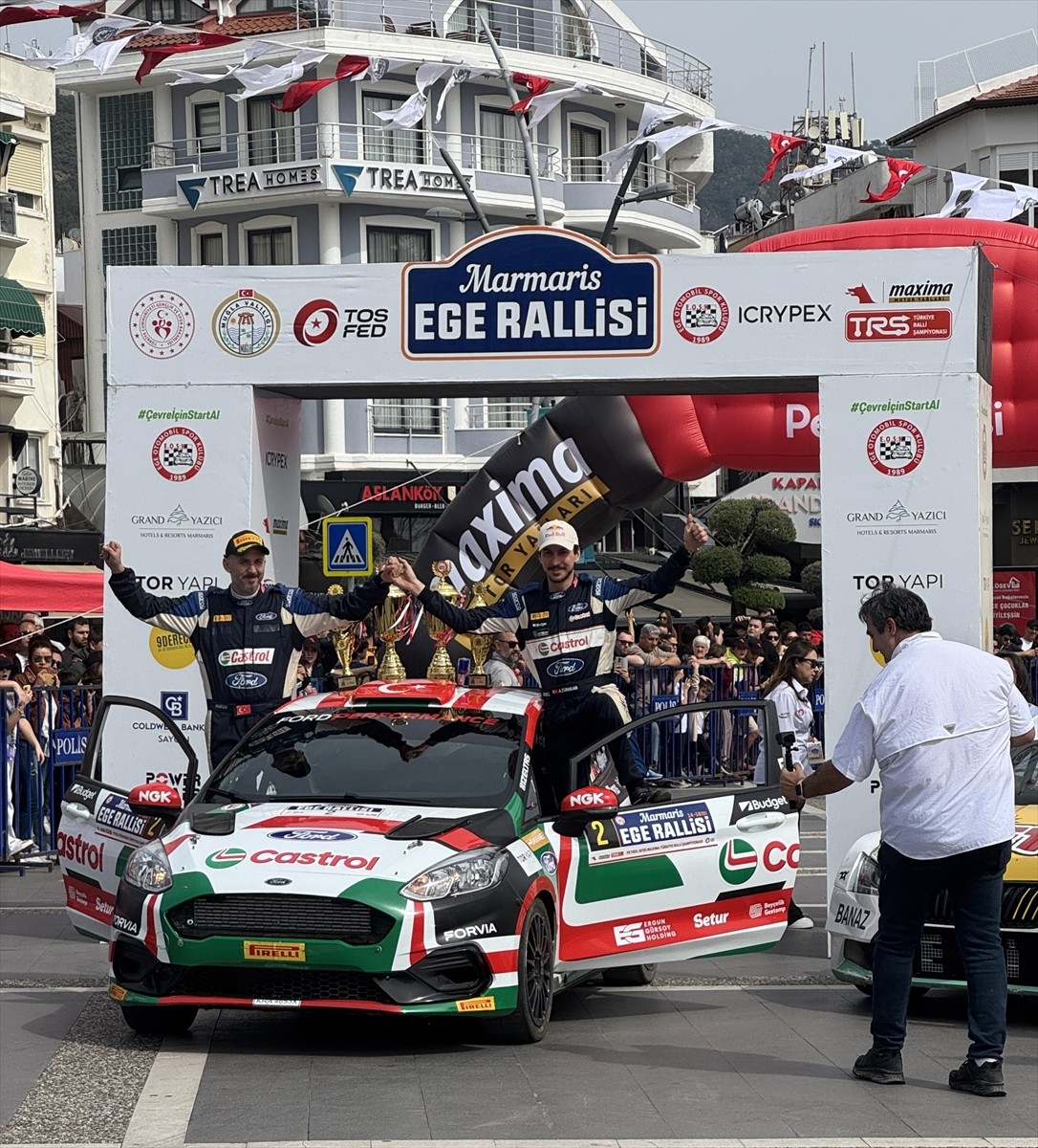 Petrol Ofisi Maxima 2025 Türkiye Ralli Şampiyonası'nın birinci ayağı Marmaris Ege Rallisi...
