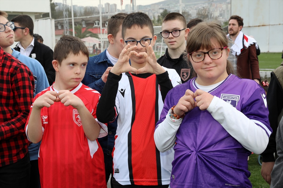 Samsun'un Bafra Belediyesi, 21 Mart Dünya Down Sendromlular Günü'nde, çocuklar ve aileleri için...