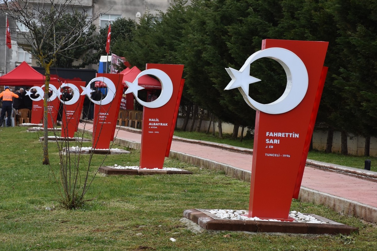 Trabzon'un Arsin ilçesinde 9 şehidin isminin yaşatılacağı "Arsin Şehitler ve Anıt Parkı"...