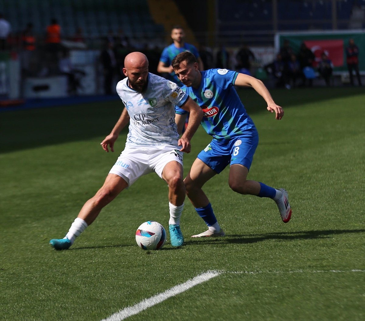 Trendyol Süper Lig'in 28. haftasında Çaykur Rizespor ile Sipay Bodrum FK, Çaykur Didi Stadı'nda...