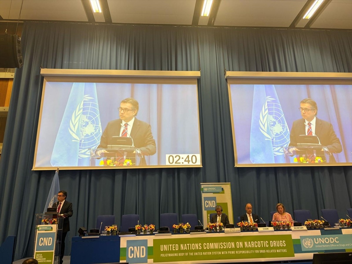 Türkiye'nin Birleşmiş Milletler (BM) Viyana Ofisi Nezdinde Daimi Temsilcisi Büyükelçi Levent Eler...