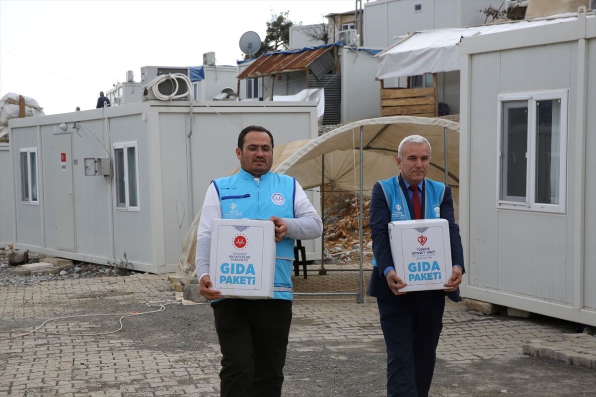 Türkiye Diyanet Vakfı (TDV), ramazanda, Kahramanmaraş merkezli 6 Şubat 2023 depremlerinden...