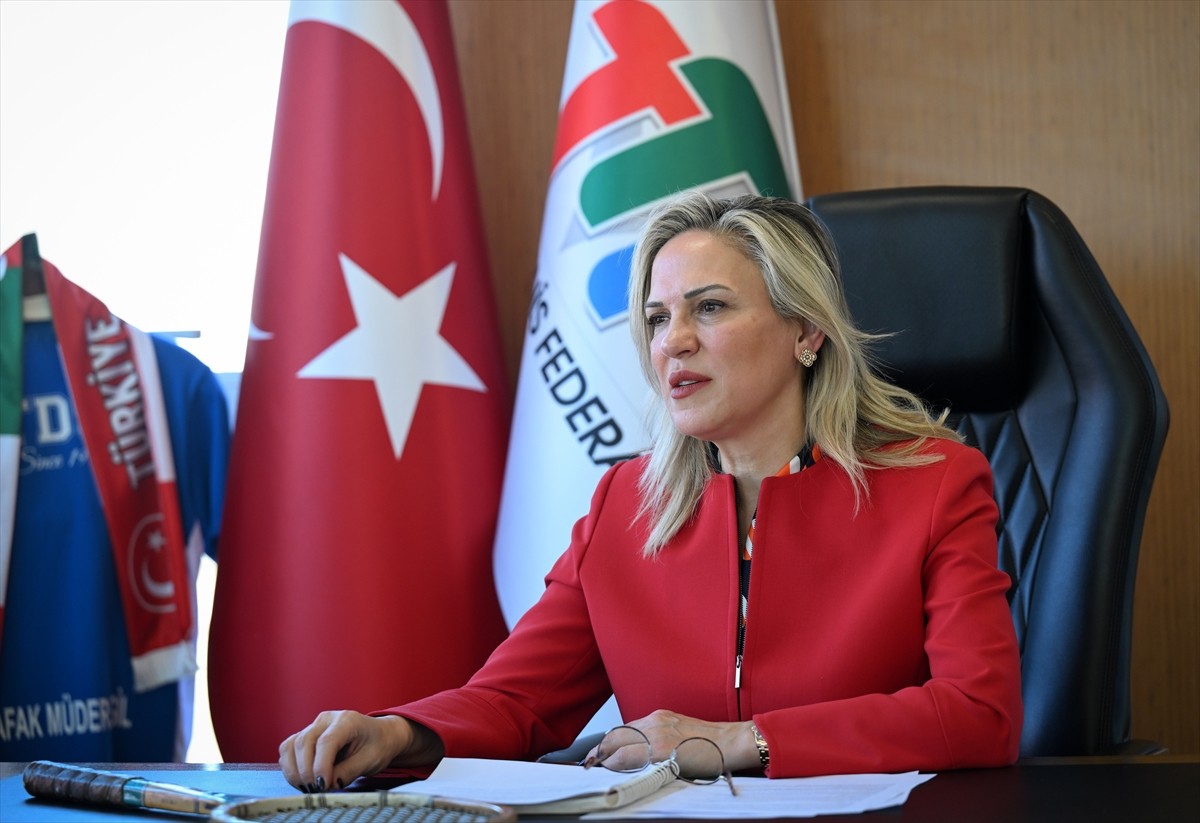 Türkiye Tenis Federasyonu Başkanı Şafak Müderrisgil, sporun tabana yayılması için federasyonun 81...