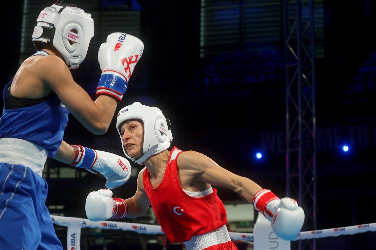 Uluslararası Boks Birliği (IBA) tarafından Sırbistan'ın Niş kentinde düzenlenen Dünya Kadınlar...