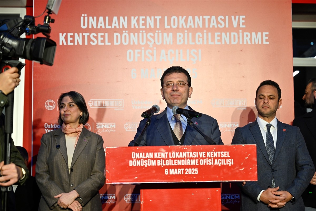 Üsküdar Belediye Başkanı Sinem Dedetaş, Üsküdar Belediyesi Ünalan Kent Lokantası ve Kentsel...