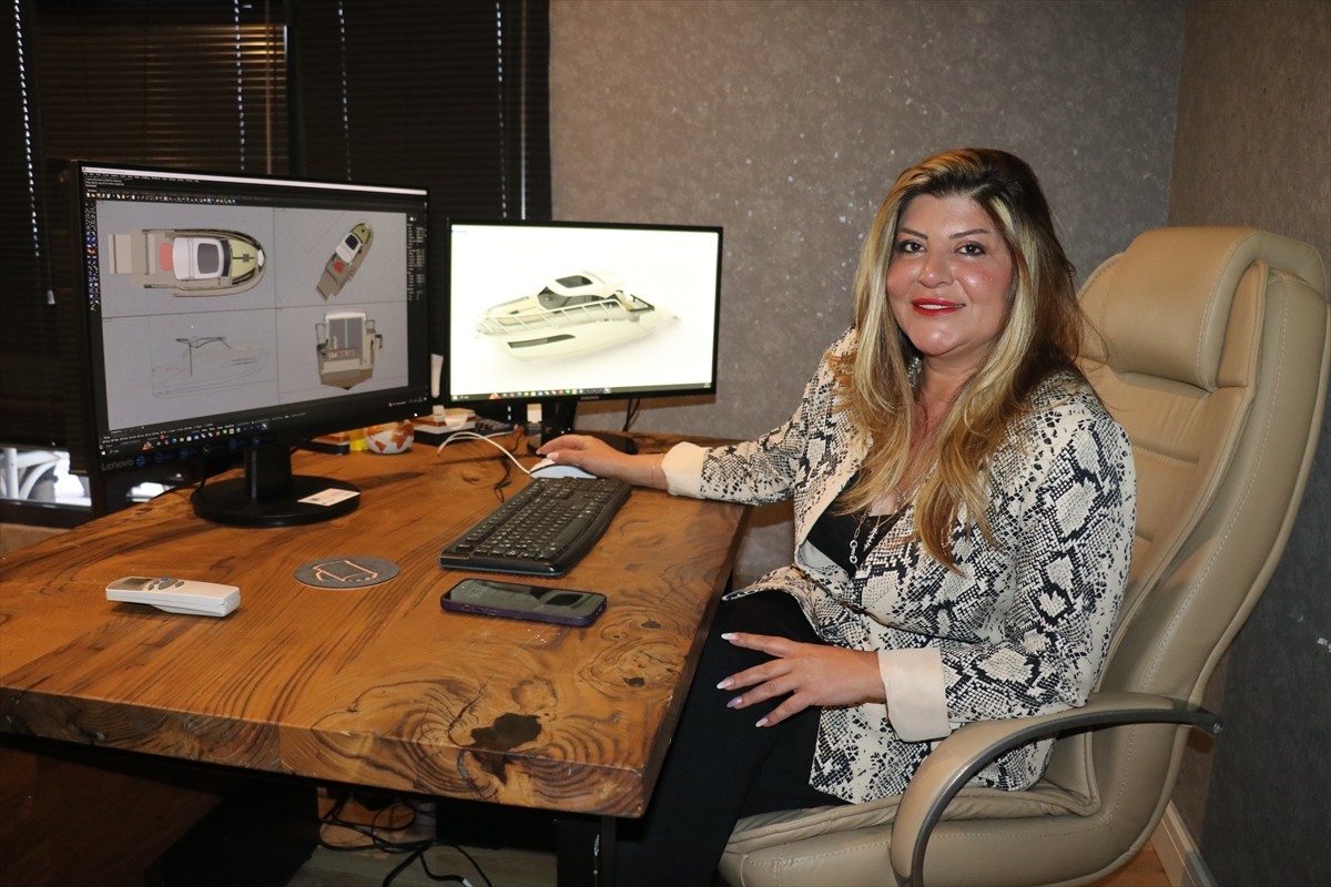 Yalova'da 2016'da yat sektörüne adım atan kadın girişimci, ürettiği yatları Polonya, İspanya...