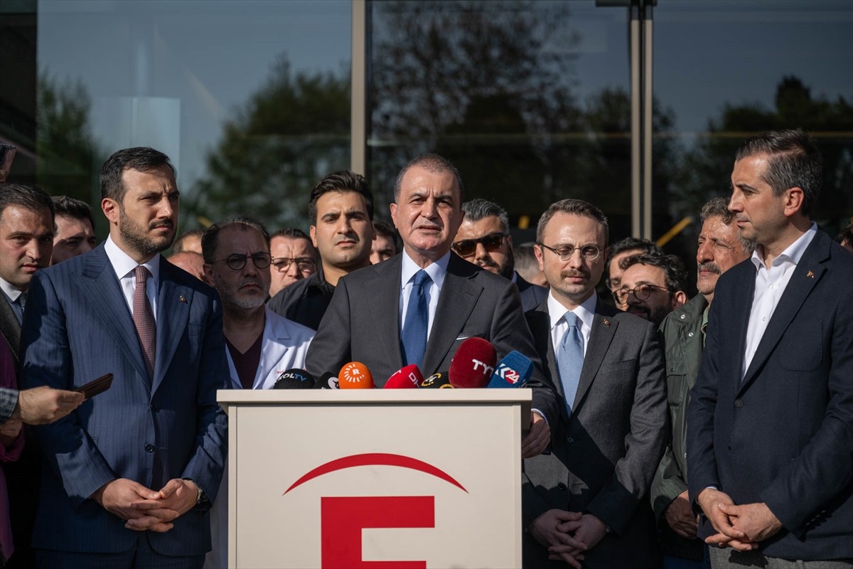 AK Parti Genel Başkan Yardımcısı ve Parti Sözcüsü Ömer Çelik, TBMM Başkanvekili ve DEM Parti...