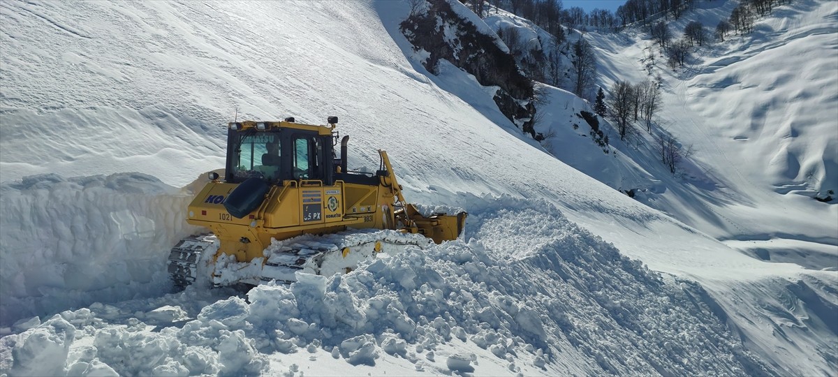 Artvin'in Borçka ilçesinde meydana gelen çığ nedeniyle kapanan 6 köy yolu ulaşıma açıldı.