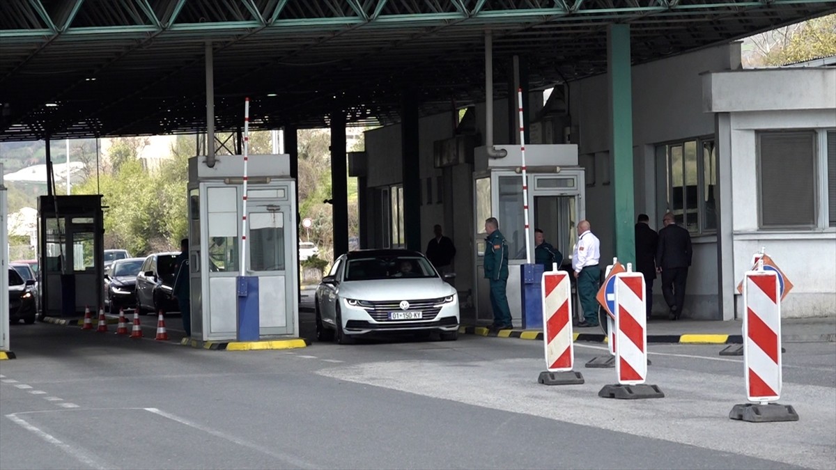 Balkan ülkeleri Kuzey Makedonya ile Kosova arasında yer alan Bllace-Hani i Elezit Sınır...