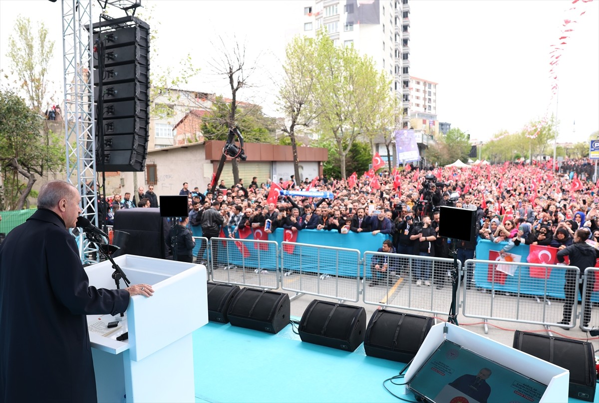 Cumhurbaşkanı Recep Tayyip Erdoğan, Bağcılar Kadın Doğum ve Çocuk Hastalıkları Hastanesi'nin...