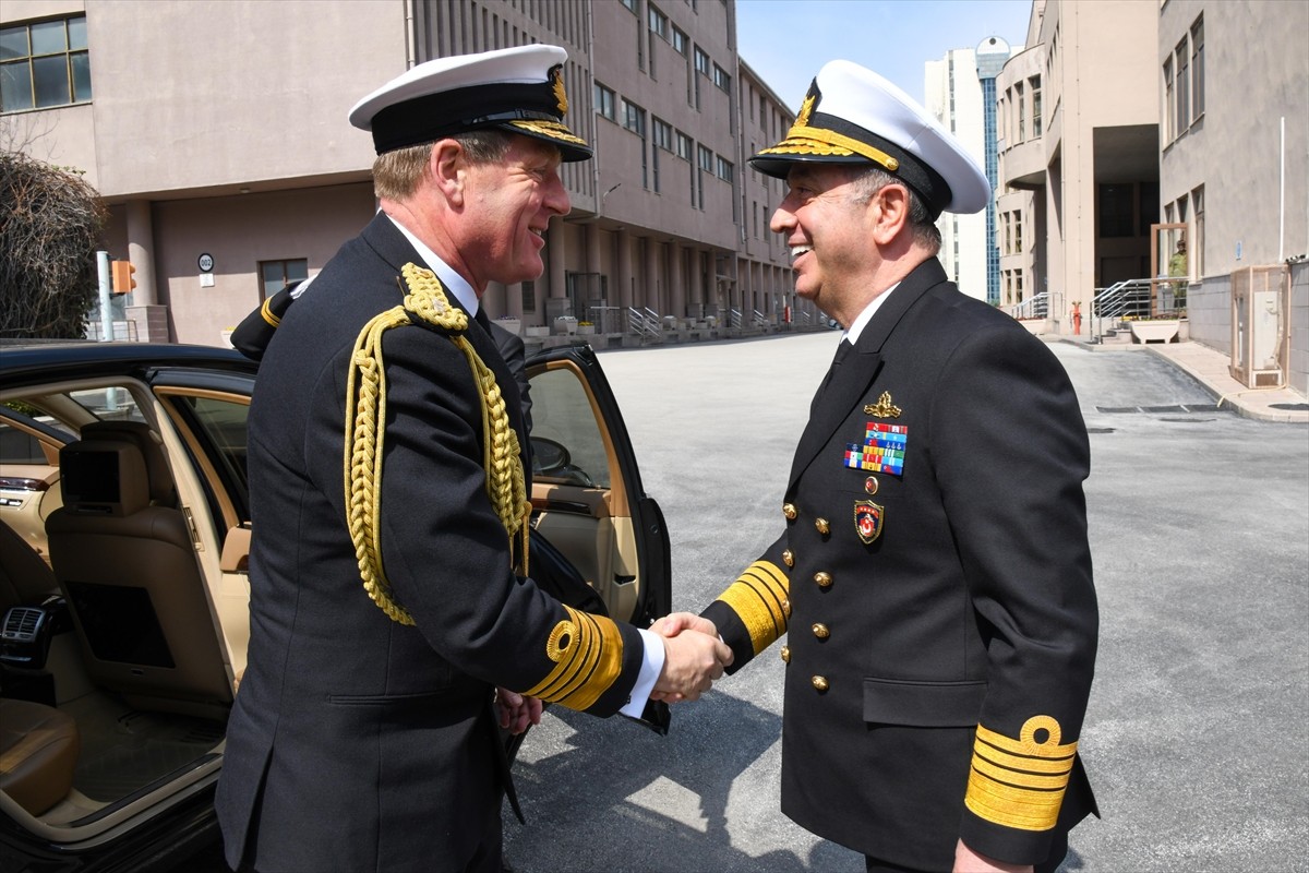 Deniz Kuvvetleri Komutanı Oramiral Ercüment Tatlıoğlu'nun resmi davetlisi olarak ülkemizde bulunan...