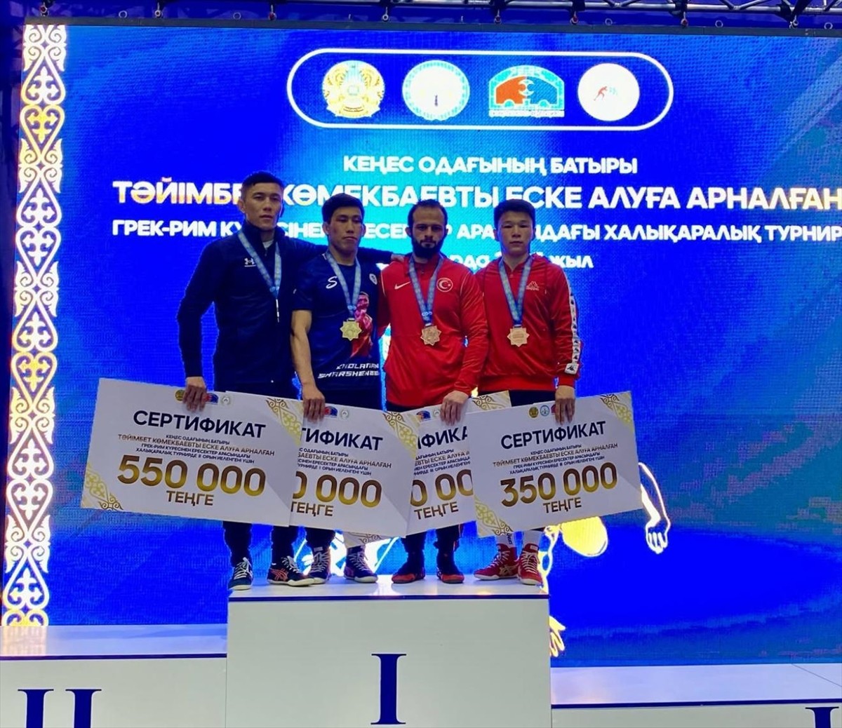 Grekoromen Güreş Milli Takımı, Kazakistan'da Tayımbet Kömekbaev anısına düzenlenen Uluslararası...