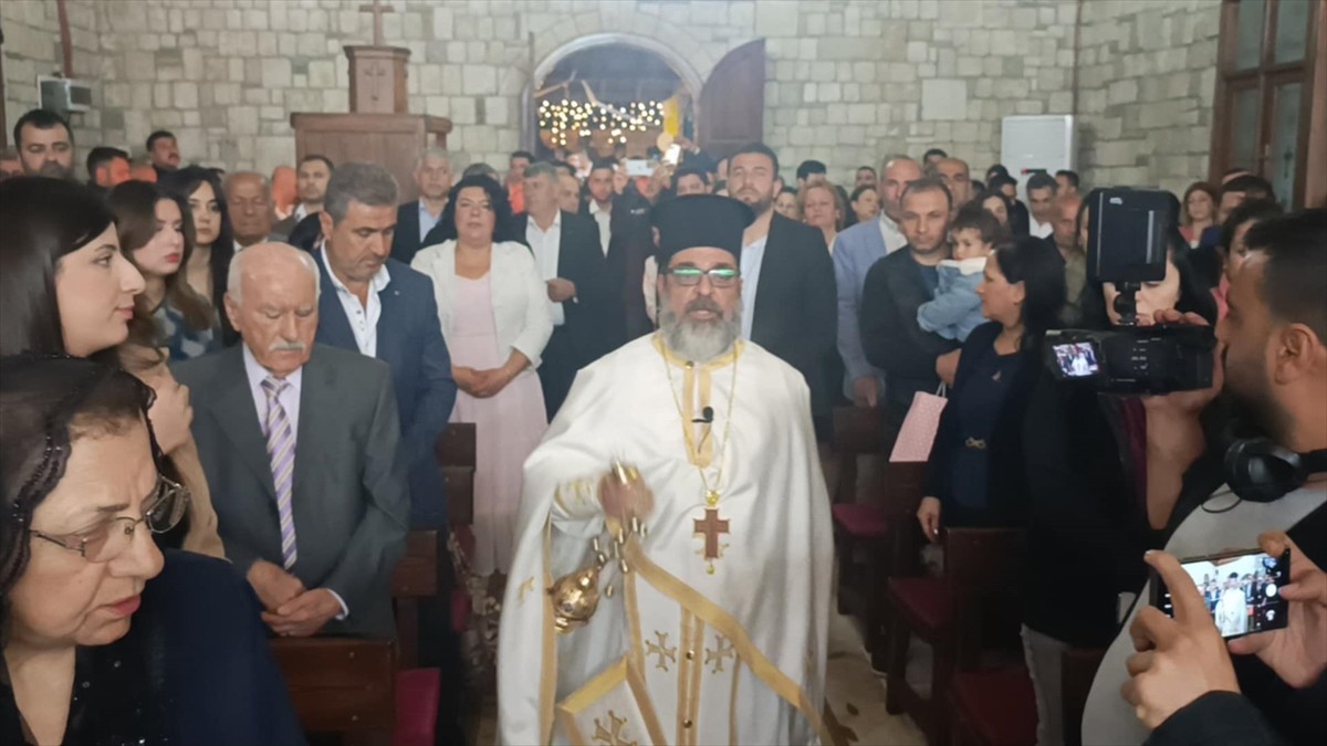 Hatay'ın Samandağ ilçesinde, Hristiyanların en önemli dini bayramlarından olan Paskalya Bayramı...