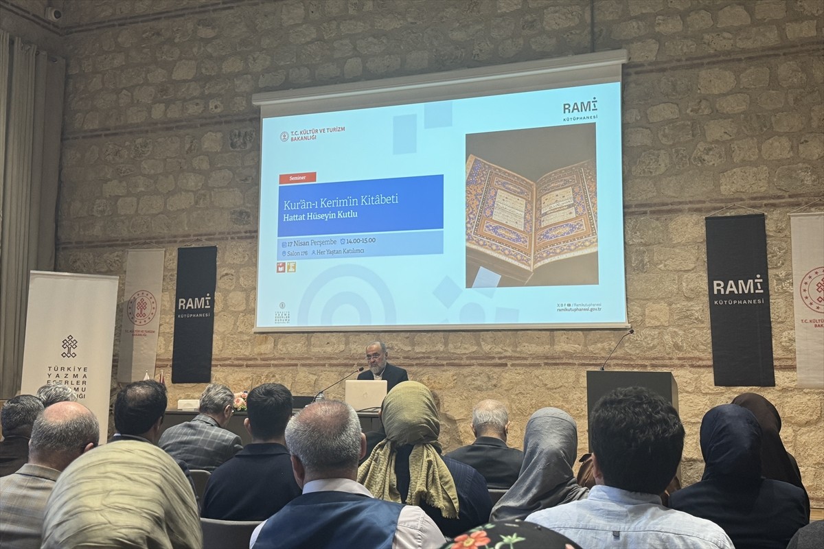 Hattat Hüseyin Kutlu, Türkiye Yazma Eserler Kurumu (TYEK) Yazma Mushaflar Dairesi Başkanlığının...