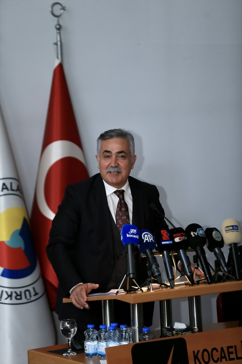 Kredi Garanti Fonu (KGF) Yönetim Kurulu Başkanı Erdoğan Özegen, Kocaeli Sanayi Odası nisan ayı...