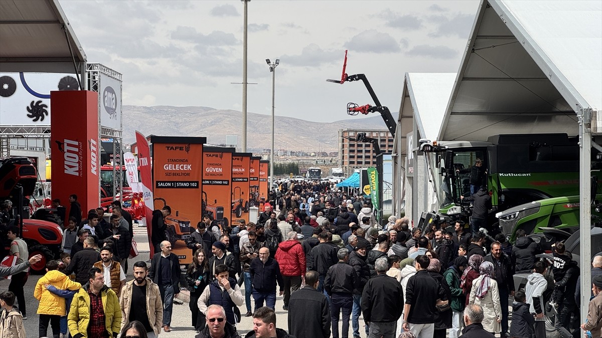 KTO TÜYAP Konya Uluslararası Fuar Merkezi'nde 8-12 Nisan'da düzenlenen 21. Tarım, Tarımsal...