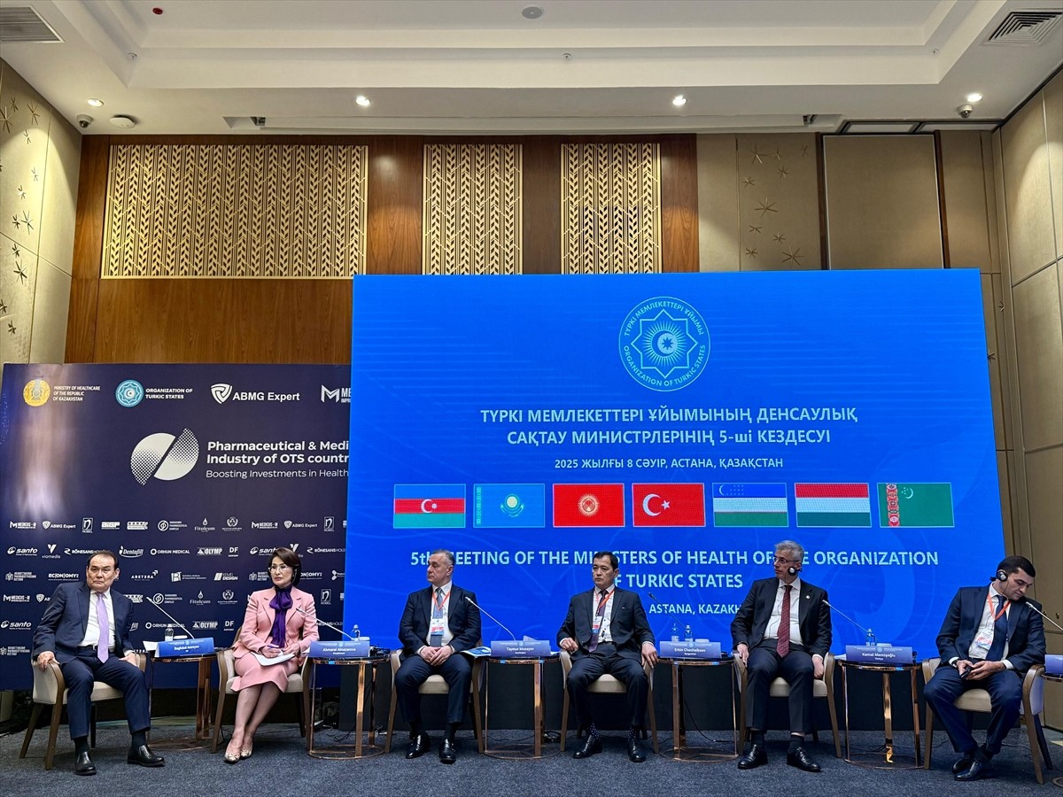 Sağlık Bakanı Kemal Memişoğlu, Türk Devletleri Teşkilatı (TDT) 5. Sağlık Bakanları Toplantısı...