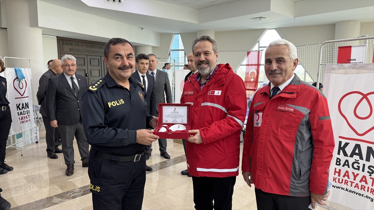 Samsun'da 155 emniyet personeli, Türk Polis Teşkilatının 180. kuruluş yıl dönümü ve Polis Haftası...