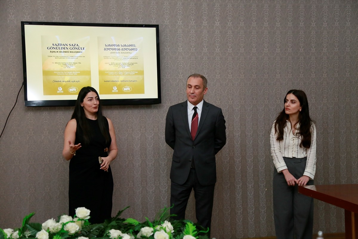 Tiflis Yunus Emre Enstitüsünün (YEE) "Sazdan Saza, Gönülden Gönüle: Aşıklık Geleneği Buluşması"...